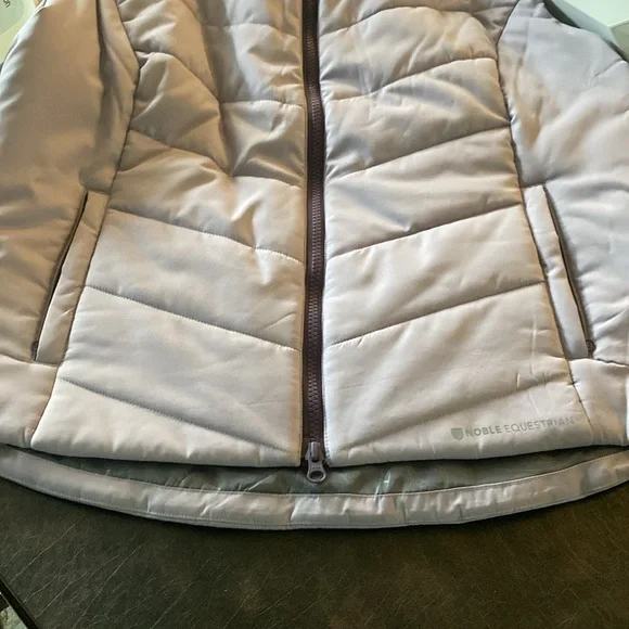 Women's Purple Puffer Vest - Picture 7 of 7